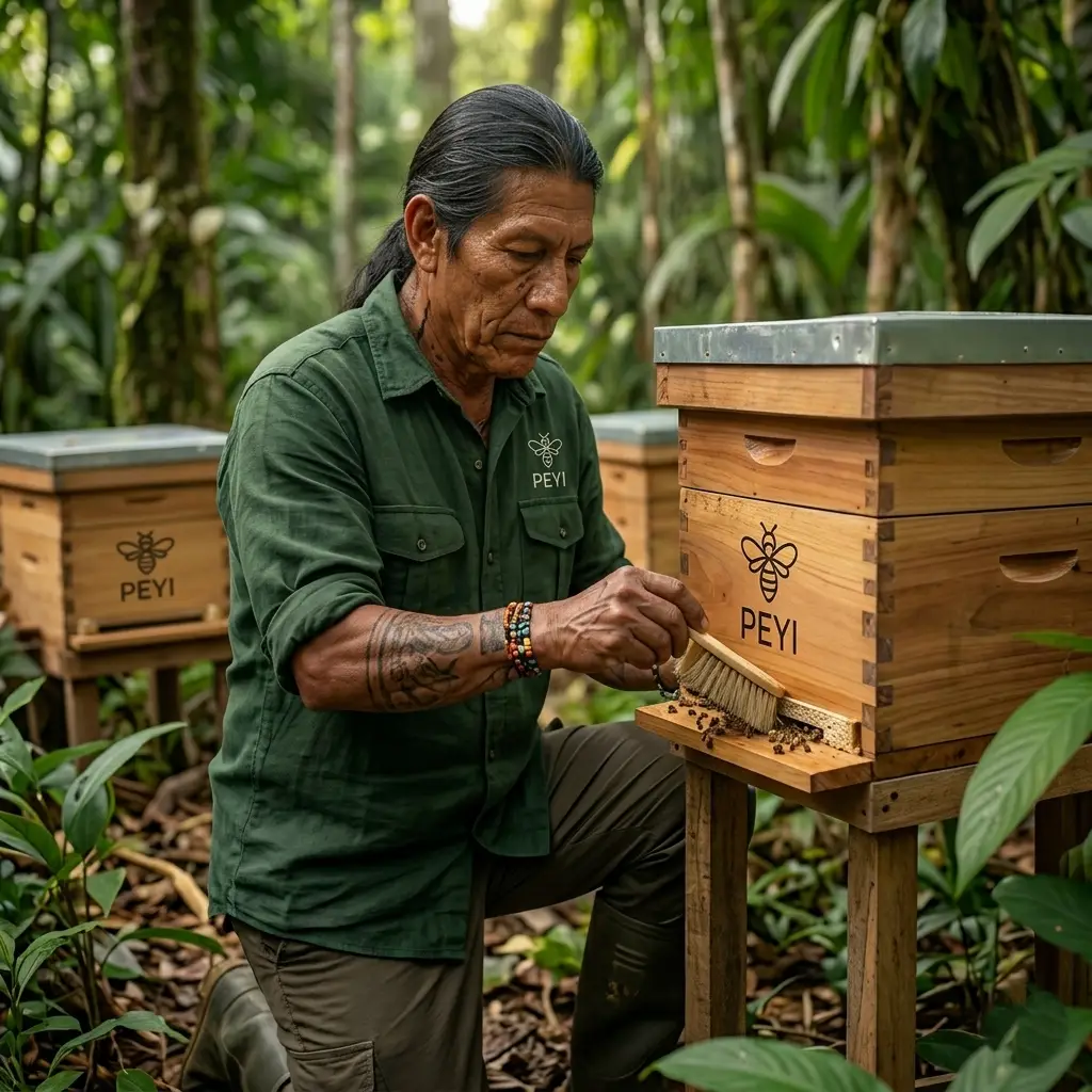 Apiculteurs de Péyi pour le miel de Guyane