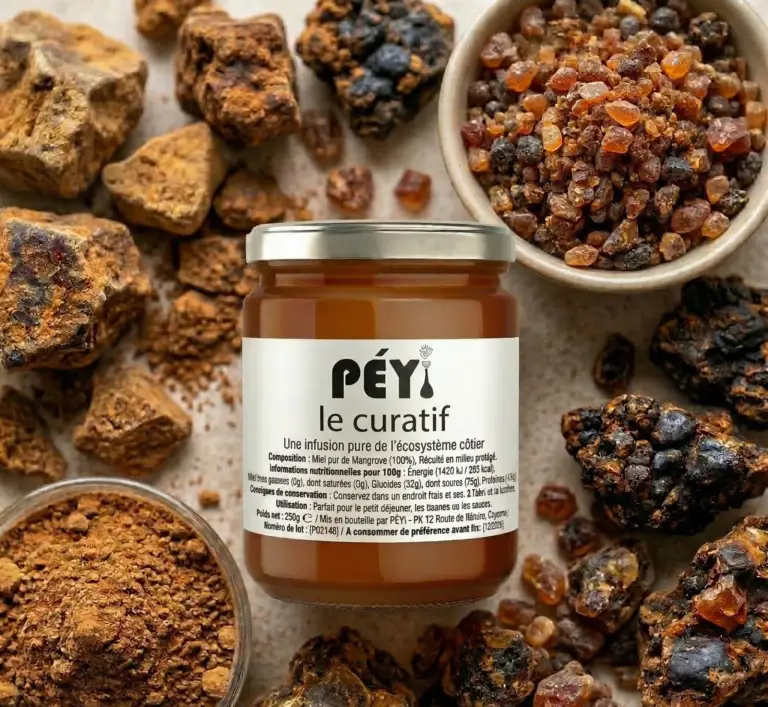 Miel curatif de guyane