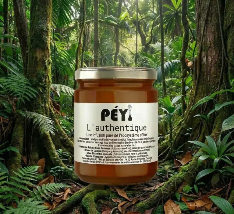 Miel de forêt Guyane. Miel Authentique