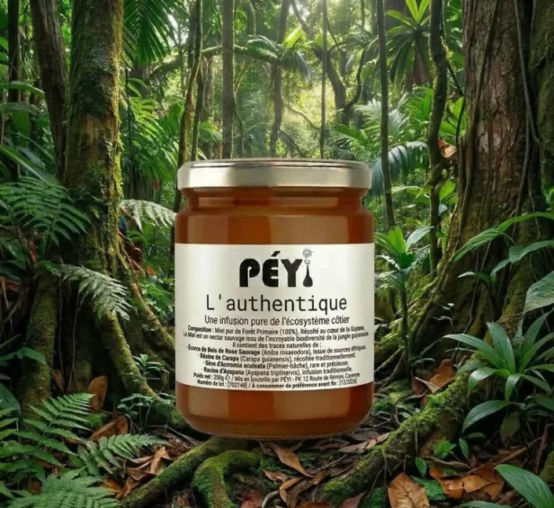 Miel de forêt Guyane. Miel Authentique